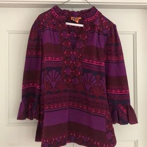 Silk Tory Burch Tunic